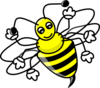 Funny Bee Clip Art